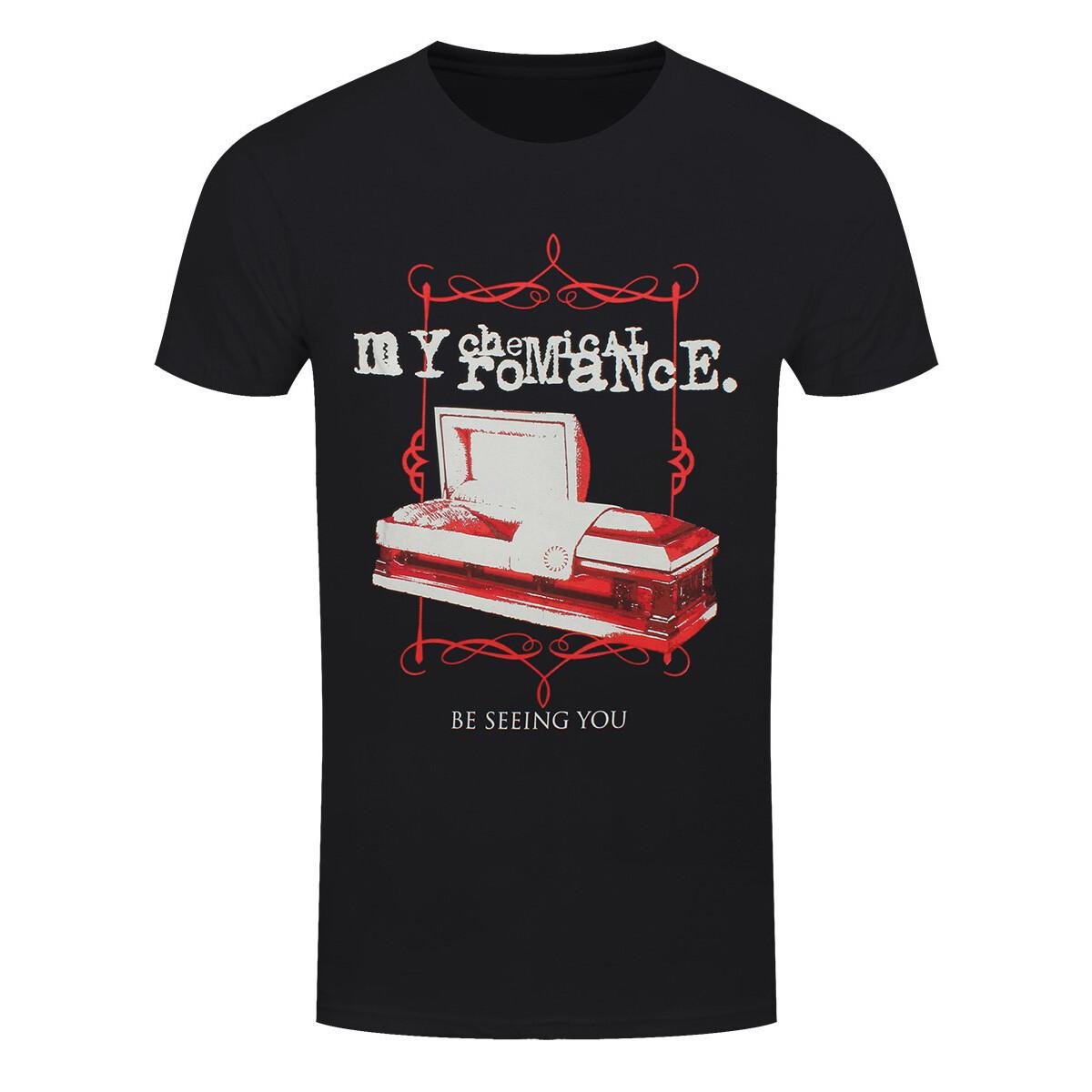 

Футболка My Chemical Romance MCR Be Seeing You Рок-группа Официальная Черная Новая S