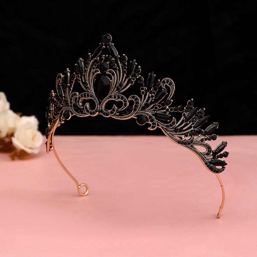 Antique Bronze Baroque Crown Vintage Ancient Greece Tiara  Photography Props