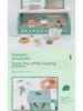 Children's Wooden Tea Party Set with Cutting Toys