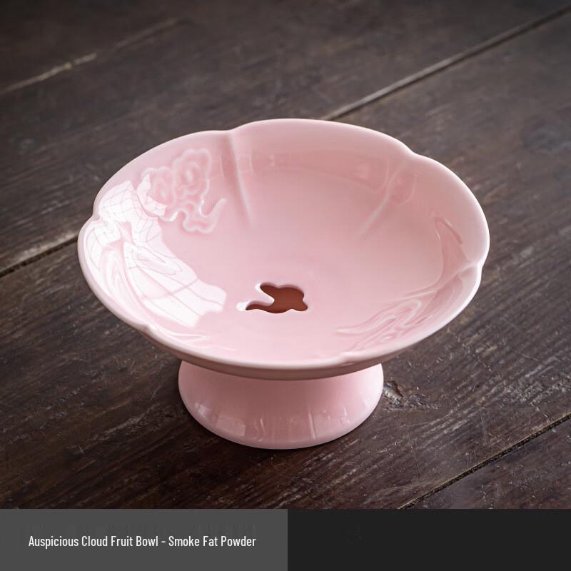 

Zen Style Ceramic High-Foot Fruit and Snack Serving Plate