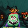 Halloween Candy Bag Pumpkin Ghost Face Goodie Bags Halloween Trick or Treat Snack Wrapping Bag Holiday Party Supplies