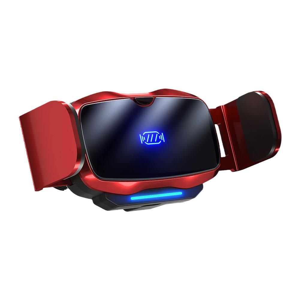 Fahrzeug Montiert Elektrische Unterstützung Metall Induktion Automatische Öffnen Schließen Für Auto Air Vent 360 ° Clip Auto Handy Halten M1X6