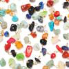 5Pcs Irregular Natural Stone Bead Pendant Multicolor 3-20mm Broken Stone Pendant Nine Needle Pin for Necklace DIY Jewelry Making