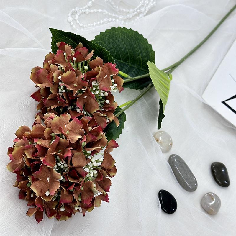 Artificial Flower Hydrangea Wedding Hotel Restaurant Desktop Ornament Decoration