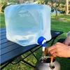 5-20L Collapsible Bucket Leakproof Outdoor Water Container Foldable Water Canister  Outdoor