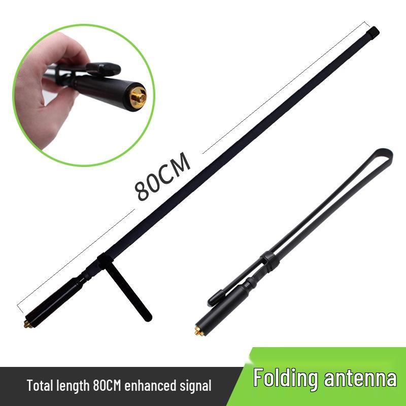 

80cm Folding Ruler Antenna for UV5R Walkie-Talkie and Handheld Transceiver Other