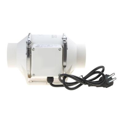 3/4inch Exhaust Fan Quiet Inline Pipe Duct Fan Bathroom 220V Extractor Ventilation Kitchen Toilet Wall Air Cleaning