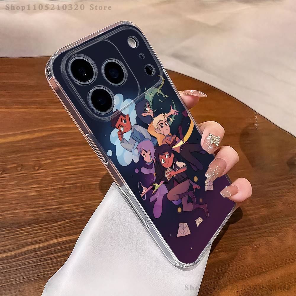 T-The O-Owl House Hunter Phone Case For iPhone 17,16,11,15,13,14,12,Air,Mini,Plus,Pro,Max,Plus,E Clear Soft Shell