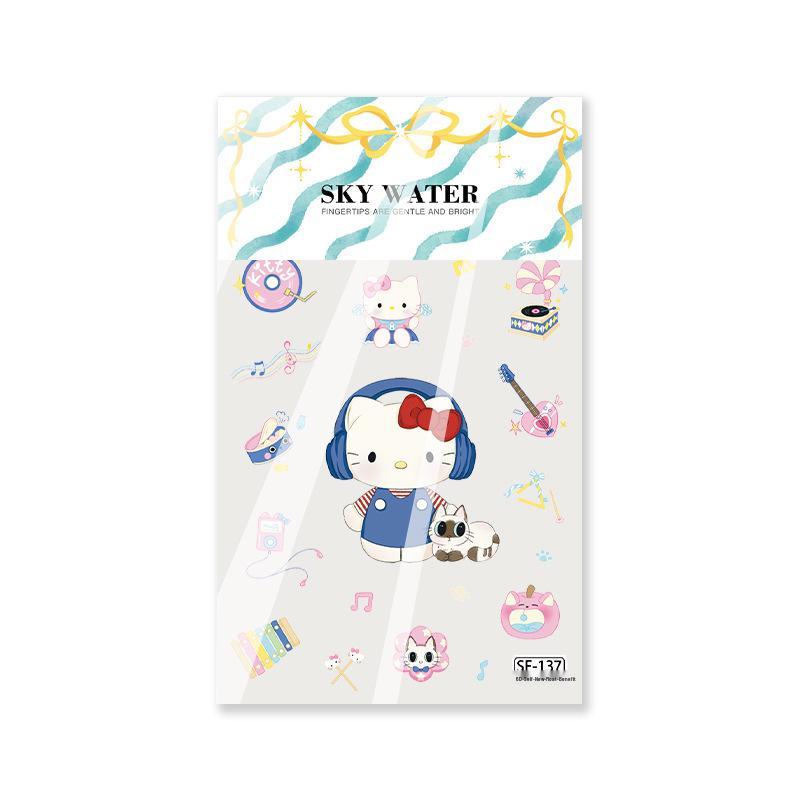 SKY Sanrio Hello Kitty Nail Art Stickers - Cute Cartoon DIY Phone Decor