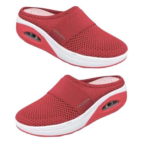 Fashion Round Toe Hollow Durable Women Outdoor Breathable Walking Slippers for Leisure