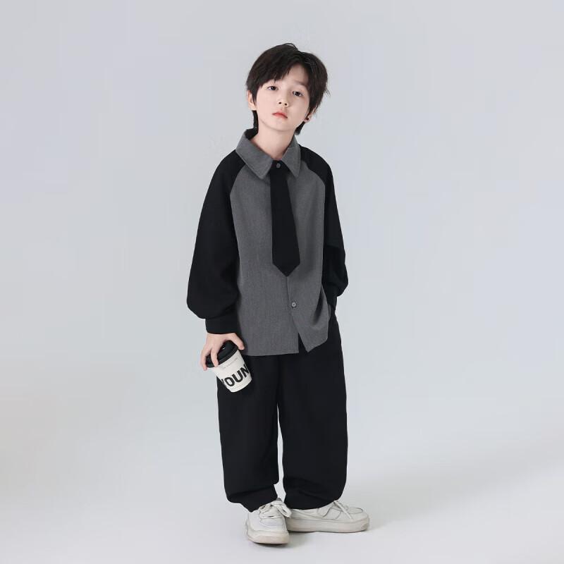 Boy s Academy Style Shirt & Pants Set 150 cm