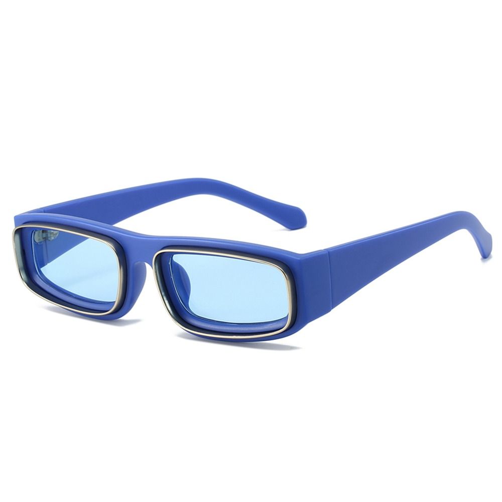 Trendy Y2K Small Sunglasses Colorful Fashion Leopard Shades Retro UV400 Sun Glasses for Women & Men