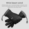 Motorcycle Gloves for Men Winter Warm Fleece Waterproof Thick Motorcycle Non-slip Outdoor Skiing Soft Riding Windproof Gloves