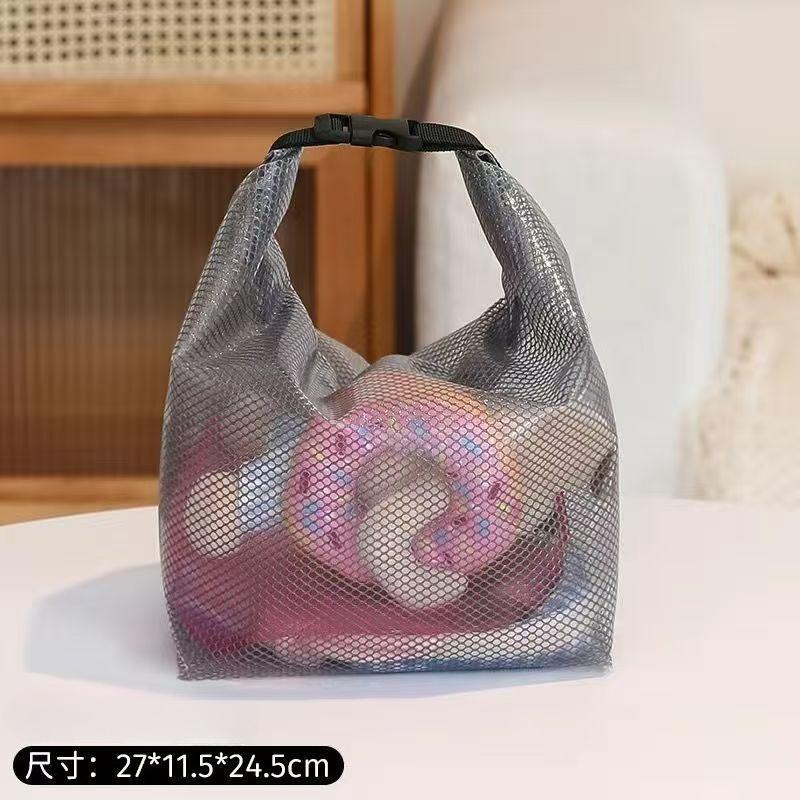

Multi Functional Waterproof Storage Bag Handbag Toiletries Makeup Bag Shopping Bag Swimming and Fitness Outdoor Toiletries Bag світло-сірого кольору