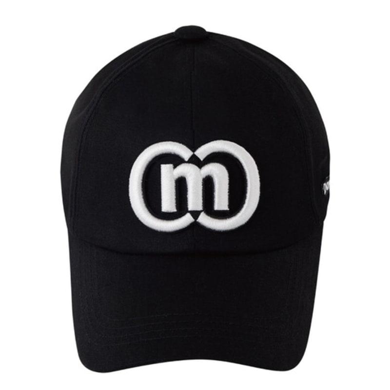 

DOYOUKNOWMC ALL SEASON Golf Ribbon Decoration Big Logo Black White Cap black