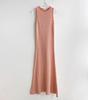 Patchwork Sleeveless Slim-Fit Knitted Dress