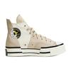 Converse Chuck 70 High Plus Collage Logo - Scarpe da Ginnastica Unisex Beach Stone Marrone Aironato A02774C