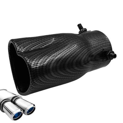 Fahrzeug-Auspuffschalldämpfer, 63 mm, herzförmige Auspuffspitze, Auspuffendrohr-Ersatz für Automodifikationszubehör