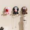2/3pcs Cartoon Octopus Suction Cup Hooks Traceless Hanging Hanger Towel Storage Hooks  Dormitory