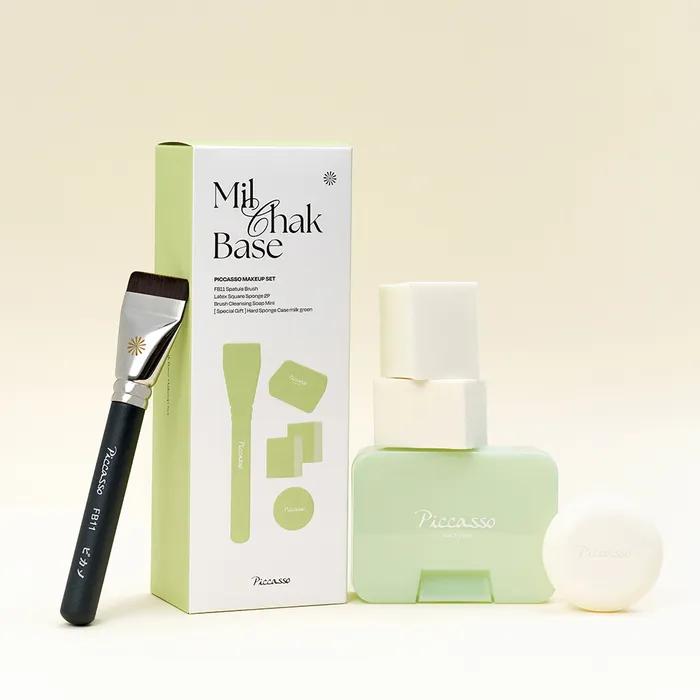 FB11 Close-fitting Base Makeup Set (FB11+Latex Sponge 2P+Sponge Case)