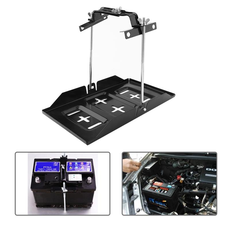Battery Tray Hold Down Hold Down Kit Battery Tray Hold Down Iron Car Battery Tray Adjustable Hold Down Clamp Kit
