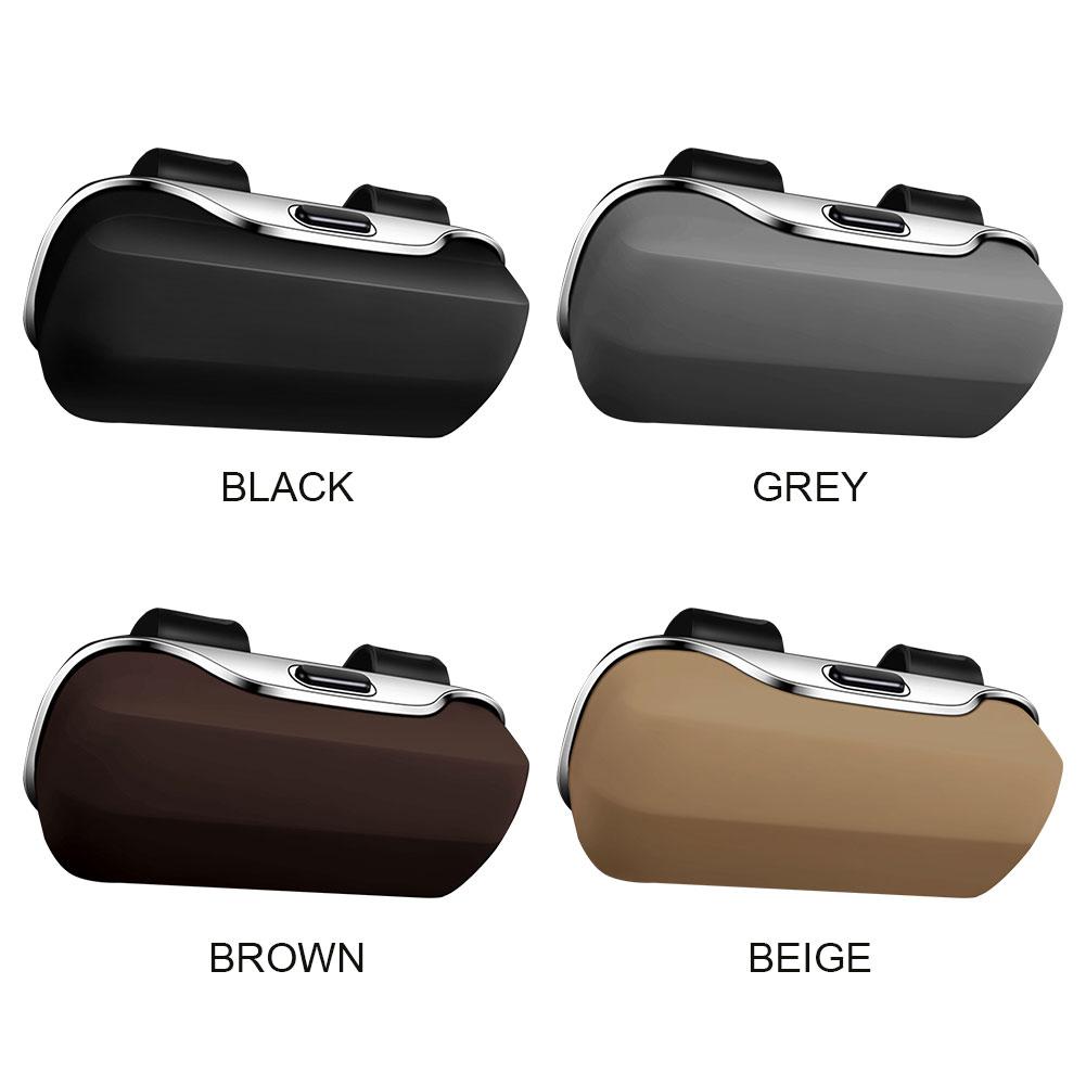 Multi-Purpose Car Glasses Box Portable Car Sunglasses Holder Car Driving Glasses Holder Eyeglass Case Sun Visor Storage Case
