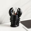 Lobster Pen Holder, Halloween Funny Sea Animal Pencil Stand, Creative Desk Organizer for Brushes Makeup Tools, Office Home Decor