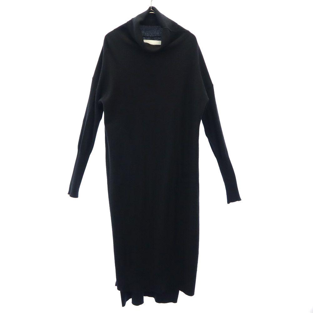 

TICCA Long sleeve Wool turtleneck Long dress F black Women Used