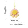 Cartoon Design Cat Claw Measuring Tape Lovely Appearance Soft Tape Measure  Kids Gift