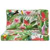 Outdoor Sofa Cushions 3 Pcs Multicolored Polyester