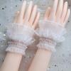 Lace Fake Sleeves Lace Cuff Elastic Clothing Decorative Sleeve Wrist Trumpet Cuff Shooting Props