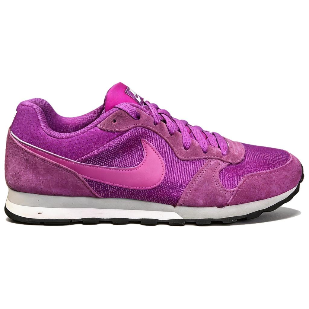 Nike MD Runner 2 Comfortable Versatile Breathable Low-Top Running Shoes Women sneaker Purple 749869-501