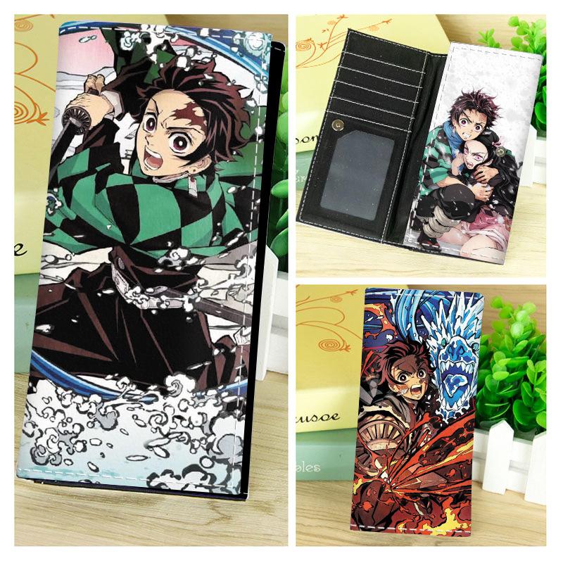 

Japan cartoon comics Demon Slayer Long Wallet Student Coin Purse 0025