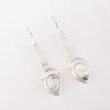 Dendritischer Opal Edelstein 925 Sterlingsilber Schmuck Handgefertigt Lange Ohrringe 2,3" EE-166-30