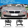 2x Soportes de Tapa de Arandela de Faro de Parachoques Para BMW Serie 6 51117211497 51117211498