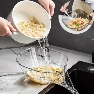 Multifunctional Resistant Sink Strainer Leftover Drain Basket Fruit and Vegetable Washing Basket Hanging Drainer Rack Kitchen Accessories