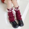 Harajuku Einfarbig Kinder Spitzenstulpen Spitzenbesatz Süßer Stil Fußbedeckung Gestrickt Lolita-Stil Socken Lolita-Stil