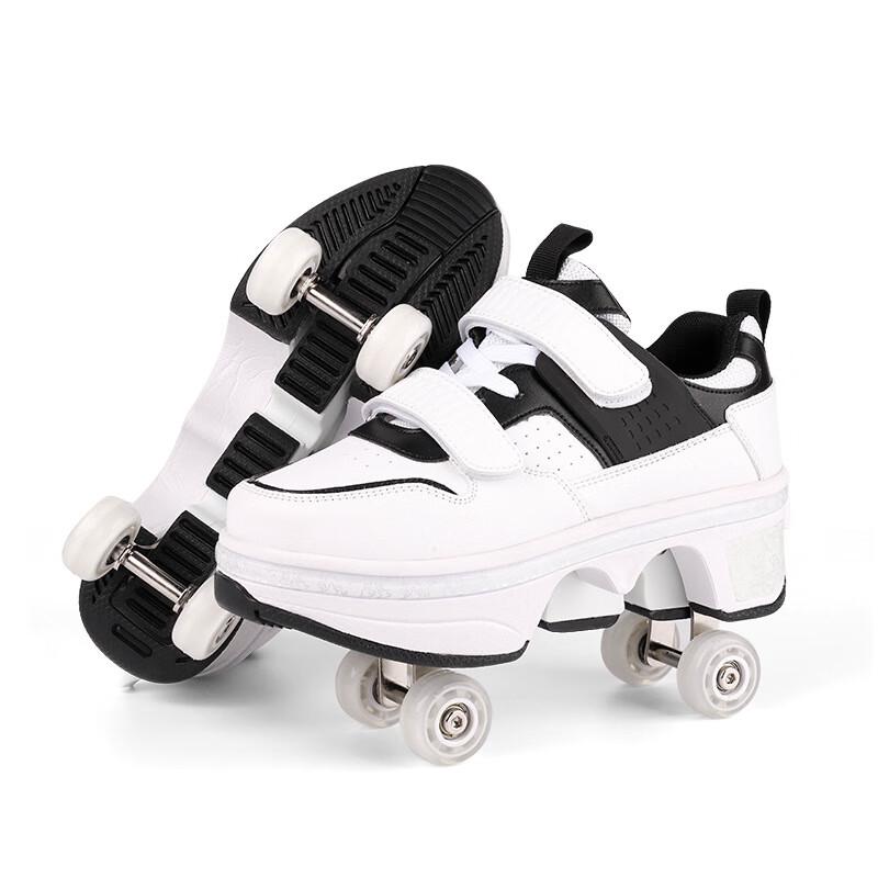 Bozong Retractable Wheel Skate Shoes