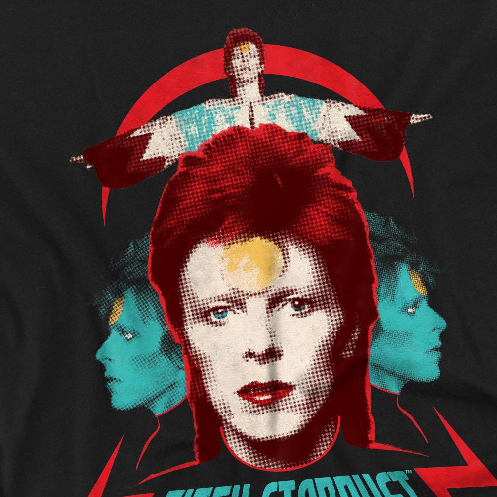 David Bowie Pánské tričko Ziggy Heads