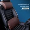 Car Headrest & Lumbar Support Memory Foam Pillow Set