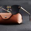 Stylish Steampunk Vintage Cat Eye Polarized Sunglasses For Fashionable Ladies