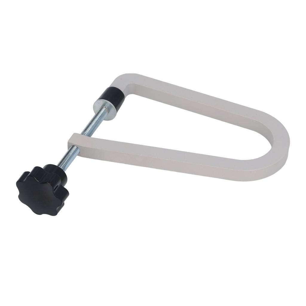 Acoustic Guitar Bridge Clamp Cast Steel Deep Throat U Clamp Folk Guitar Repair Tool