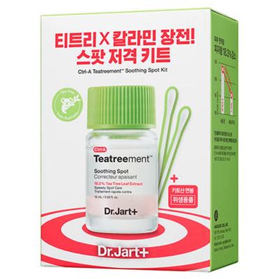Dr. Jart Control A Tea Treatment Soothing Spot 15ml + Cotton Swab 30p Kit Set, 1 Set