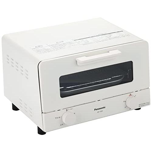 Panasonic Toaster Oven Toaster, Supports 4 Pieces, Equipped with 30 Minute Timer, White NT-T501-W