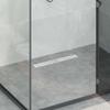 Linear Shower Drain in Silver 50 cm Stainless Steel 304