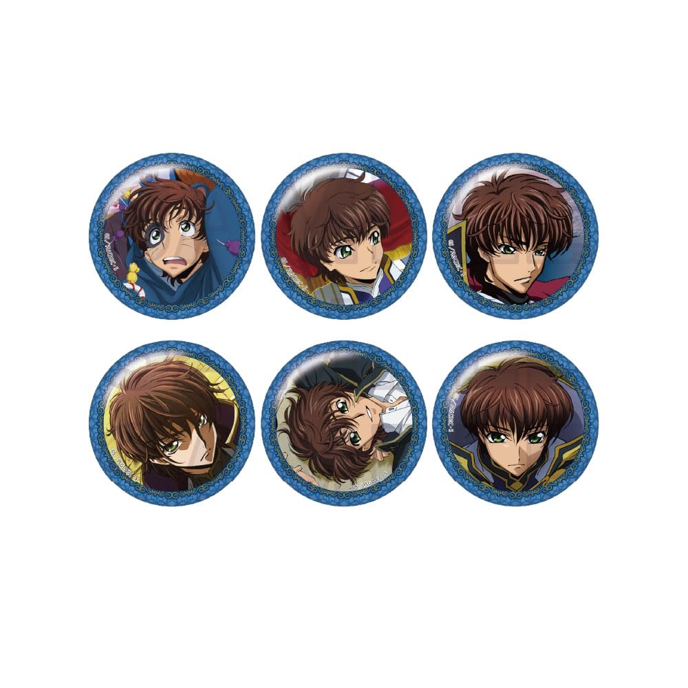 

Code Geass: Lelouch of the Rebellion Suzaku ver. Trading Collection Can Badge Box of 6