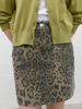 ATELIER NAIN Leopard Mini Skirt (Sk-5076)
