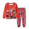 Children's Fashion Suit Skirt Round Neck Long Sleeve Top Pants