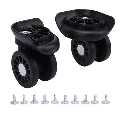 1 Ζεύγος Ρόδες Βαλίτσας Παγκόσμια Εφαρμογή Απορρόφηση Κραδασμών Ρόδες Αποσκευών Αντικατάσταση για Βαλίτσα Τρόλεϊ