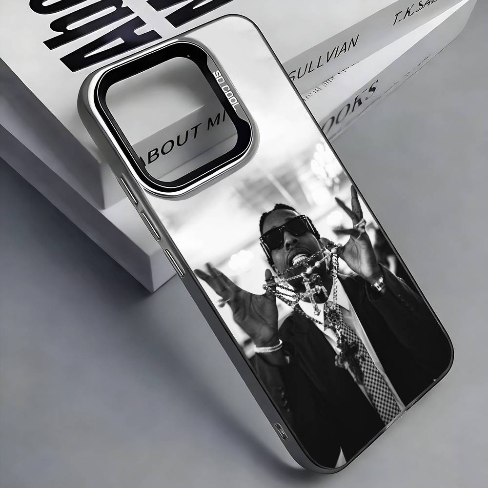 

ASAP Rapper Phone Case For iPhone 17, 16,15,14,13,12,11 Plus,Pro Max, Colorful Silver Funda Cover iPhone14